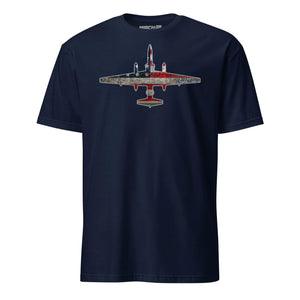 U-2 "Dragon Lady" Rivet Flag T-Shirt