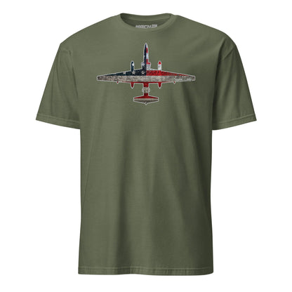 U-2 "Dragon Lady" Rivet Flag T-Shirt