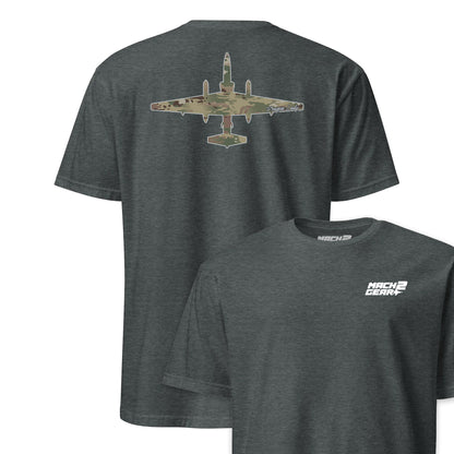 U-2 "Dragon Lady" OCP Camo Silhouette Front & Back T-Shirt