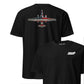 U-2 "Dragon Lady" Rivet Flag Front & Back T-Shirt