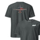U-2 "Dragon Lady" Rivet Flag Front & Back T-Shirt