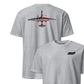 U-2 "Dragon Lady" Rivet Flag Front & Back T-Shirt