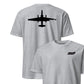 U-2 "Dragon Lady" Stealth Silhouette Front & Back T-Shirt