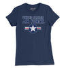 United States Air Force Roundel Women's T-shirt - Navy