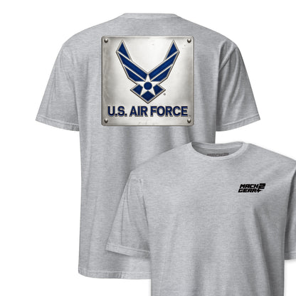 U.S. Air Force Metal Plaque T-Shirt
