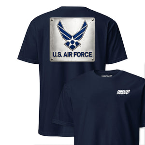 U.S. Air Force Metal Plaque T-Shirt