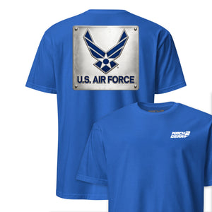 U.S. Air Force Metal Plaque T-Shirt