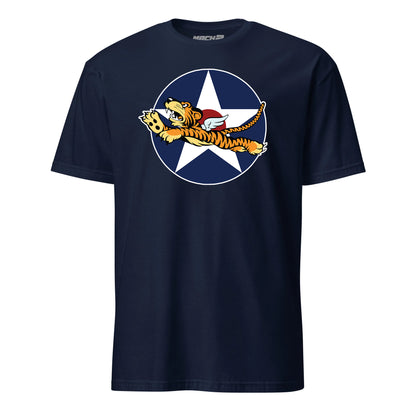 US Army Air Corps Flying Tigers Patch T-Shirt