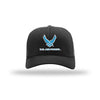 USAF Insignia Structured Hat - Black