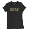 USAF OCP Camo Women's T-shirt - Black