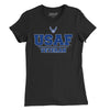 USAF Veteran Women's T-Shirt - Black