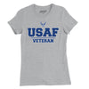 USAF Veteran Women's T-Shirt - Heather Grey