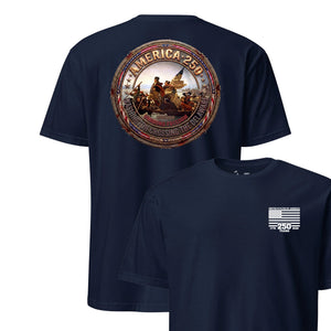America 250 Washington Crossing the Delaware T-Shirt