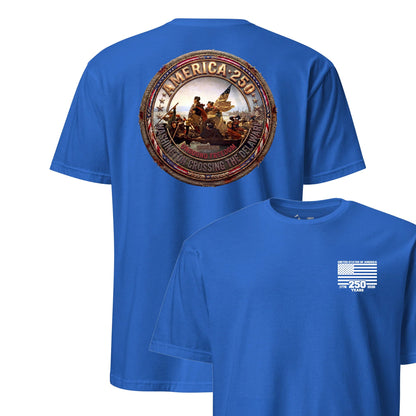 America 250 Washington Crossing the Delaware T-Shirt