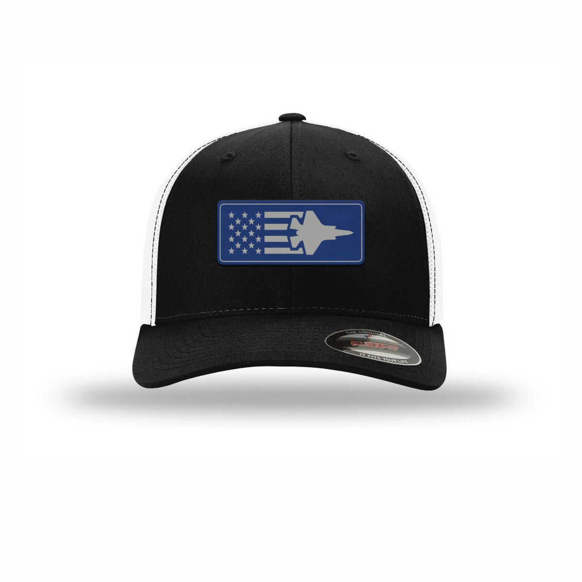 F-35 Aircraft Flag — BLACK/WHITE