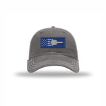 Sr-71 Aircraft Flag — GREY/WHITE
