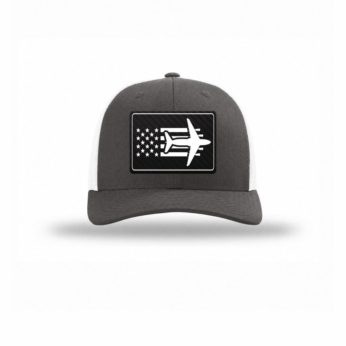 C-17 Aircraft Flag — CHARCOAL/WHITE