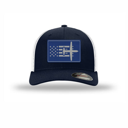 C-130 Aircraft Flag — NAVY/WHITE