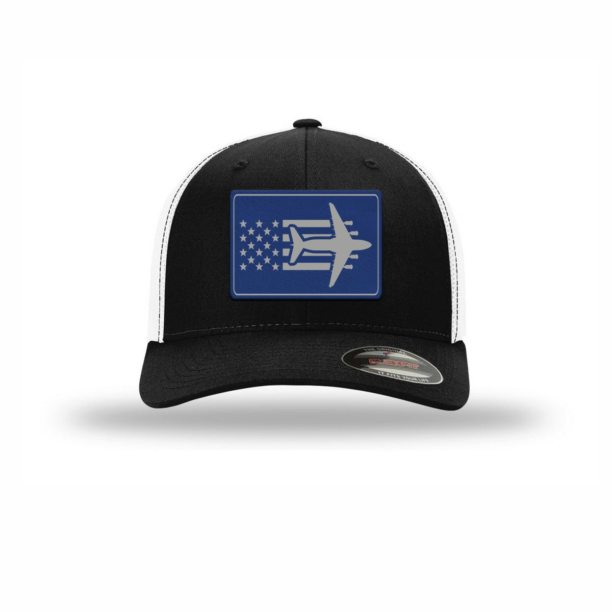 C-17 Aircraft Flag — BLACK/WHITE