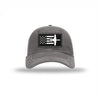 A-10 Aircraft Flag Carbon Fiber Patch Soft Mesh Trucker - GREY/WHITE