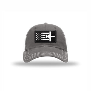 A-10 Aircraft Flag — GREY/WHITE