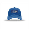 F-35 Aircraft Flag Royal & Silver Patch Soft Mesh Trucker - ROYAL/WHITE