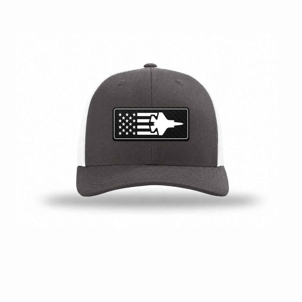F-35 Aircraft Flag — CHARCOAL/WHITE
