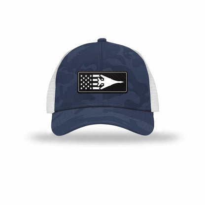 B-1 Aircraft Flag — NAVY CAMO/WHITE