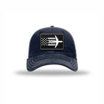 C-5 Aircraft Flag — NAVY/WHITE