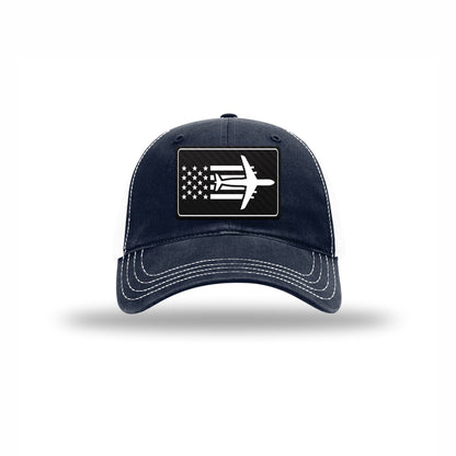 C-5 Aircraft Flag — NAVY/WHITE