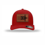C-130 Aircraft Flag — RED/WHITE