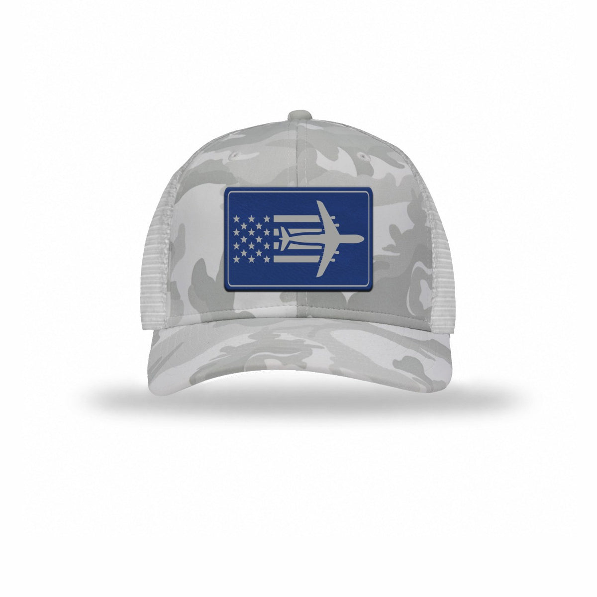 C-5 Aircraft Flag — WHITE CAMO/WHITE