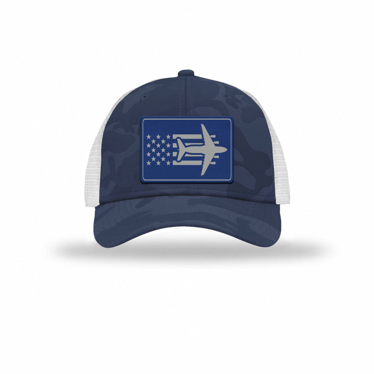 C-17 Aircraft Flag — NAVY CAMO/WHITE