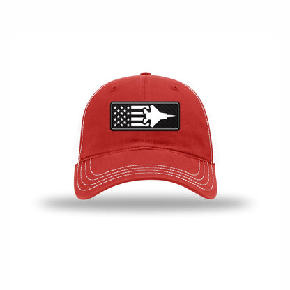 F-15 Aircraft Flag — RED/WHITE