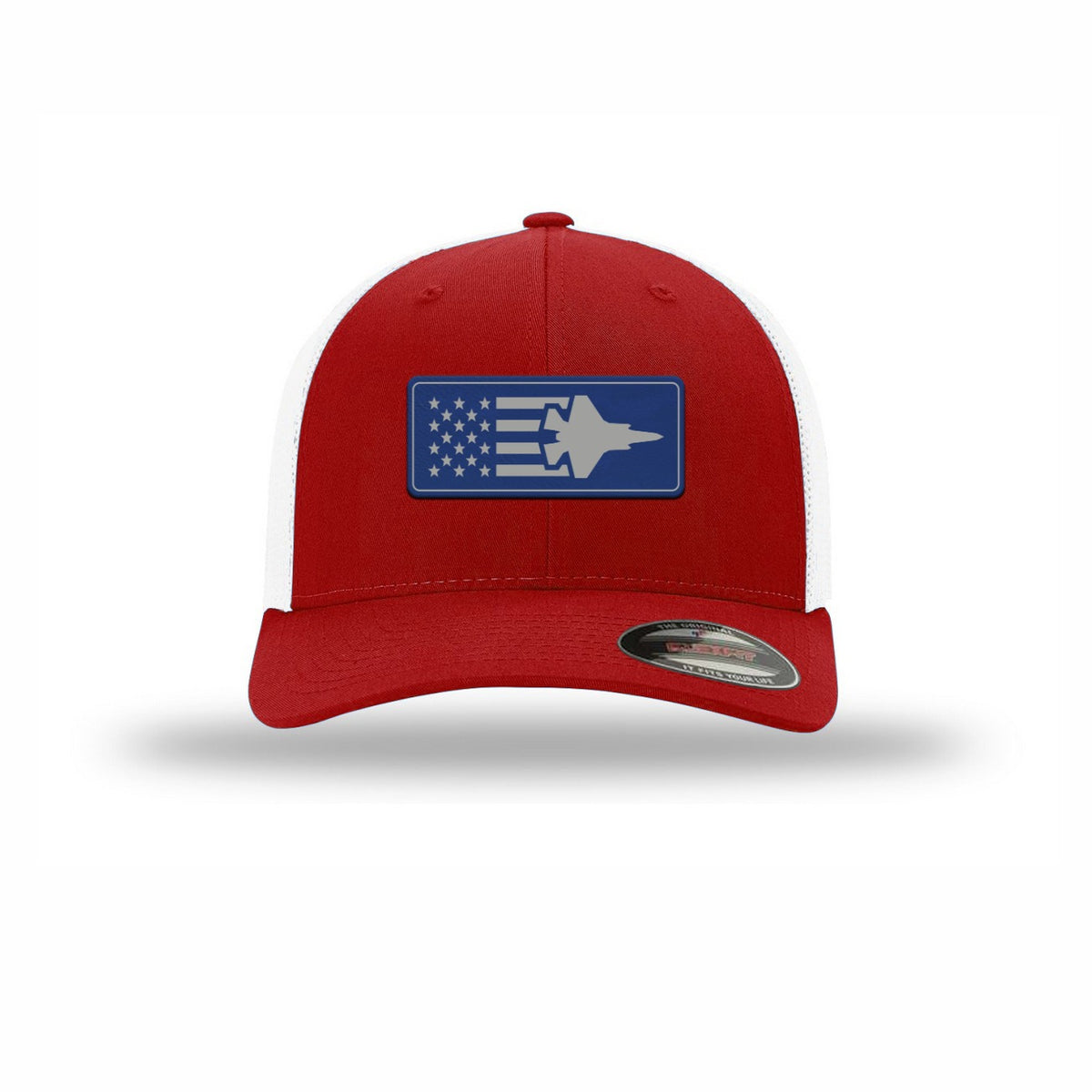 F-35 Aircraft Flag — RED/WHITE