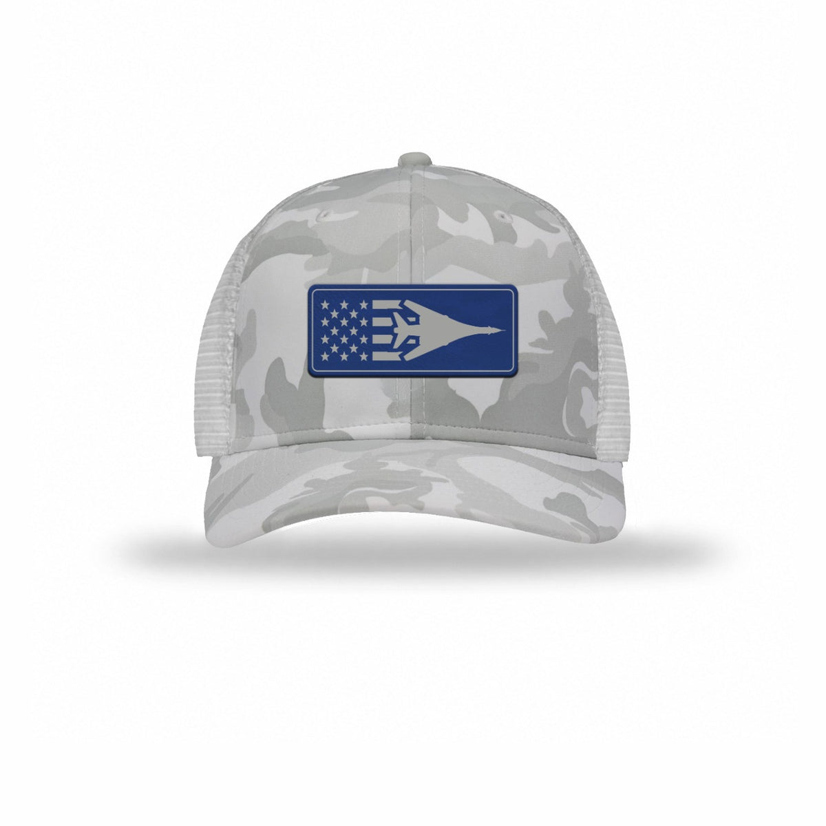 B-1 Aircraft Flag — WHITE CAMO/WHITE