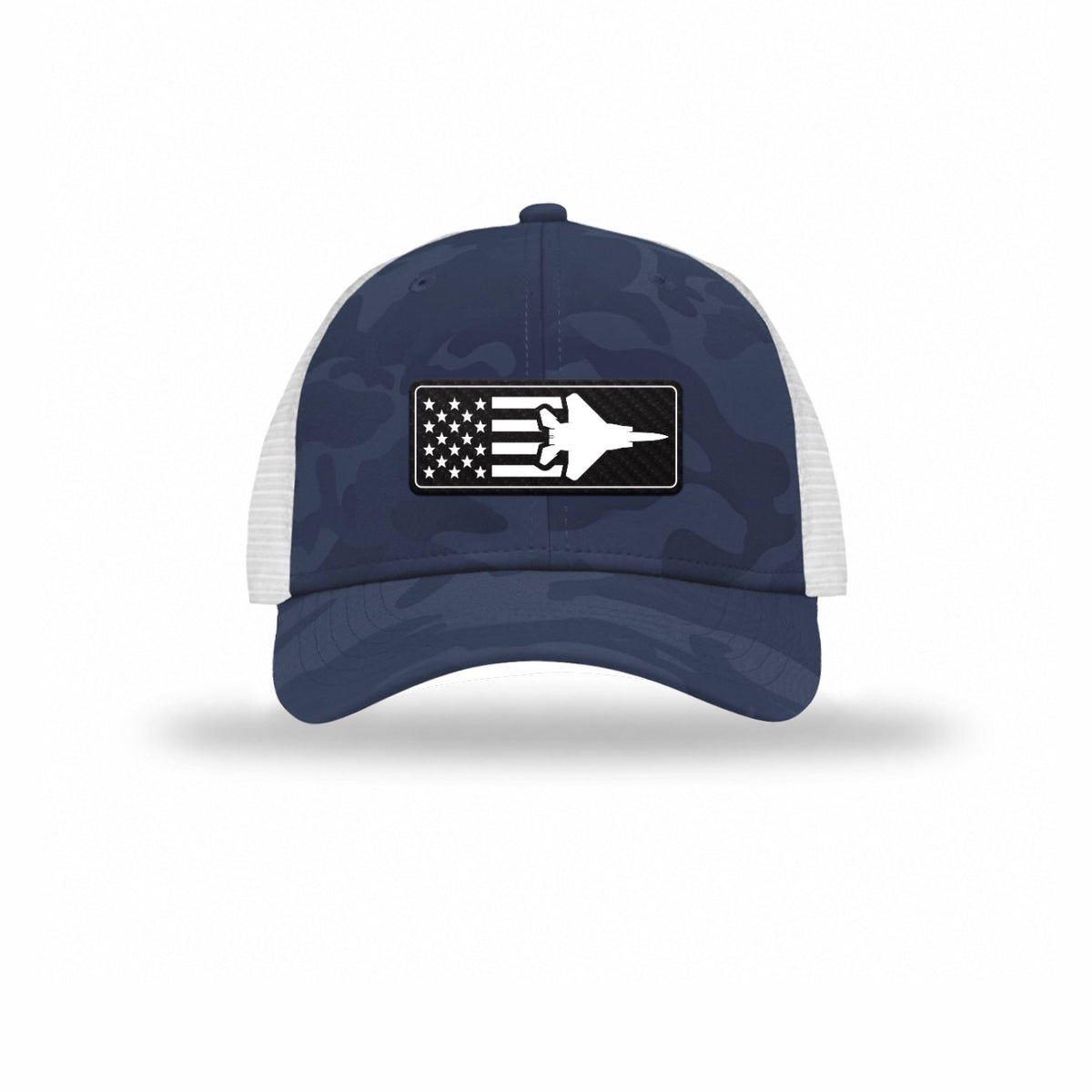 F-15 Aircraft Flag — NAVY CAMO/WHITE
