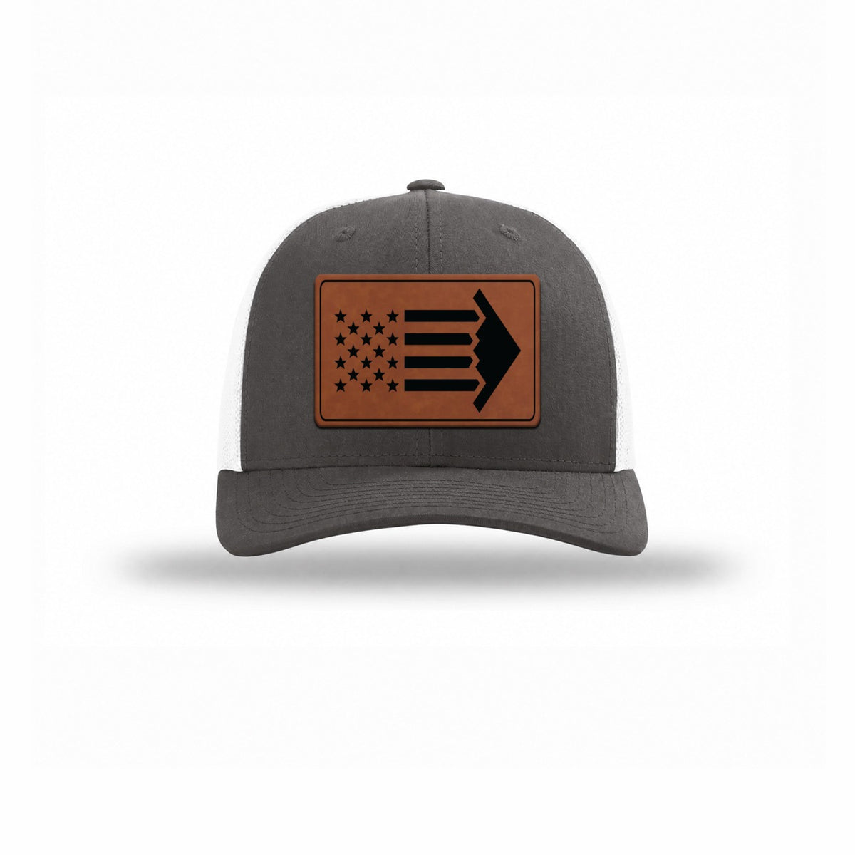 B-2 Aircraft Flag — CHARCOAL/WHITE