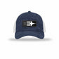 F-18 Aircraft Flag — NAVY CAMO/WHITE