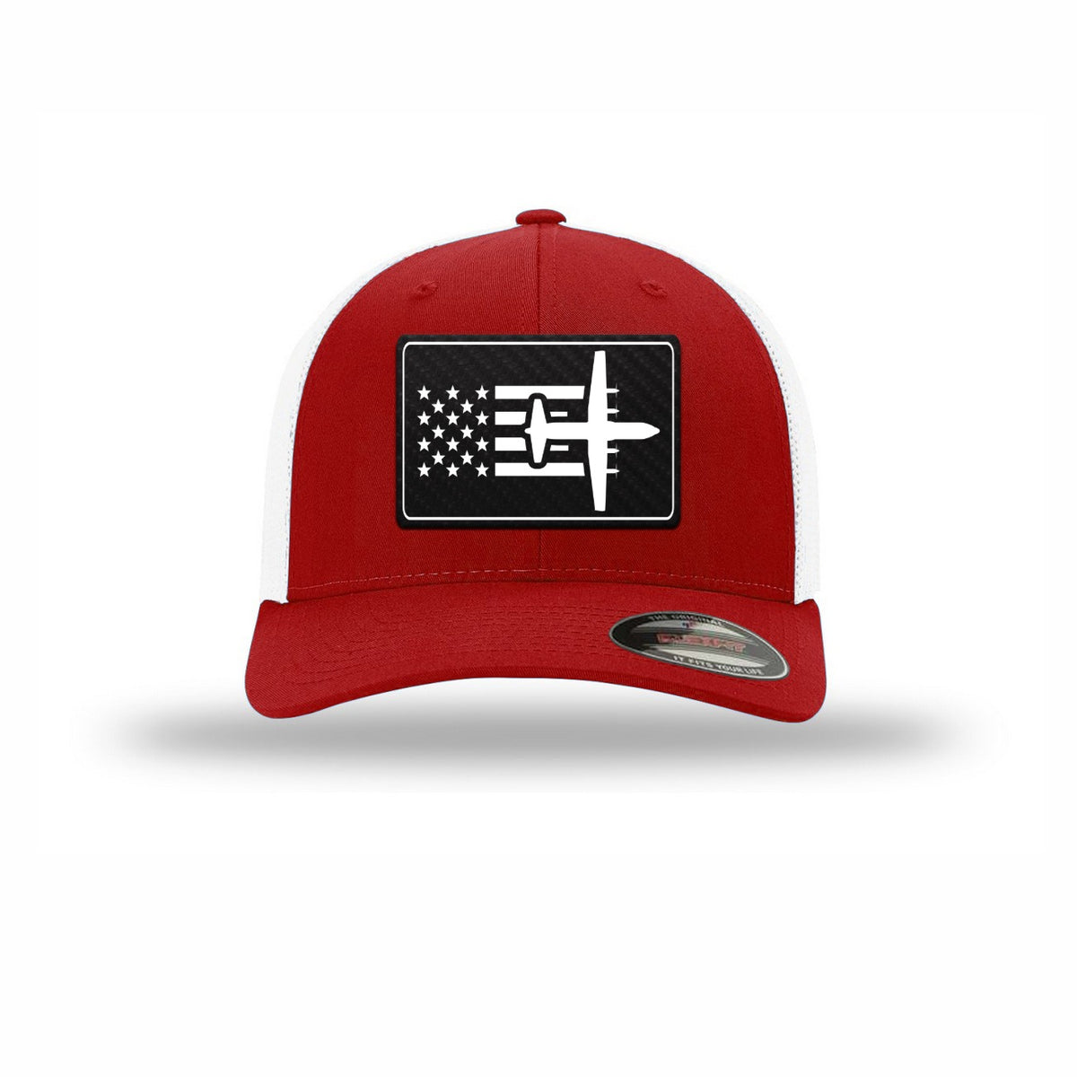 C-130 Aircraft Flag — RED/WHITE