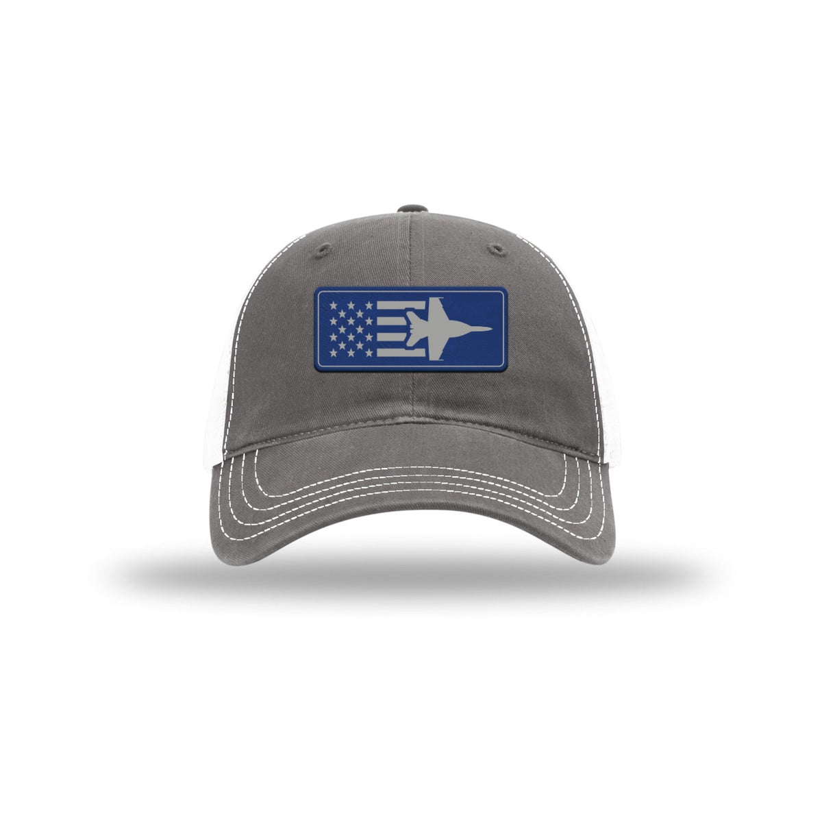 F-18 Aircraft Flag — GREY/WHITE