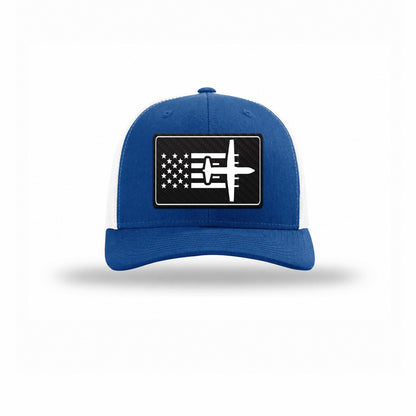 C-130 Aircraft Flag — ROYAL/WHITE