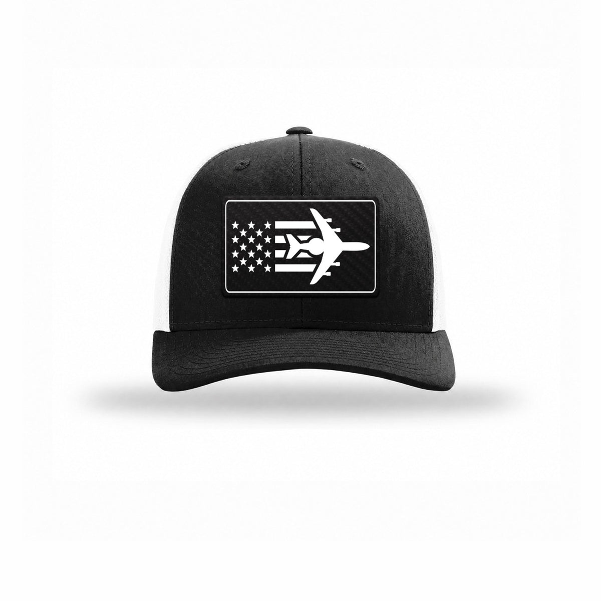 E-3 Aircraft Flag — BLACK/WHITE