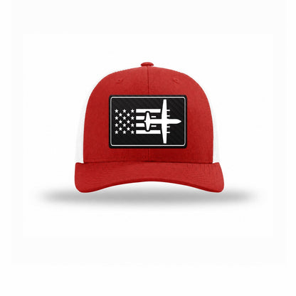 C-130 Aircraft Flag — RED/WHITE