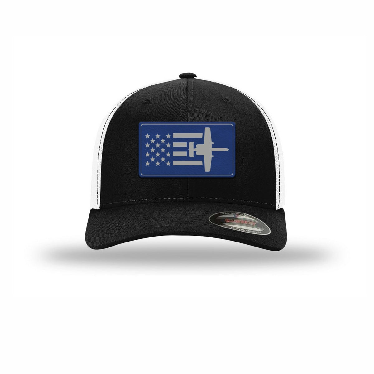 A-10 Aircraft Flag — BLACK/WHITE