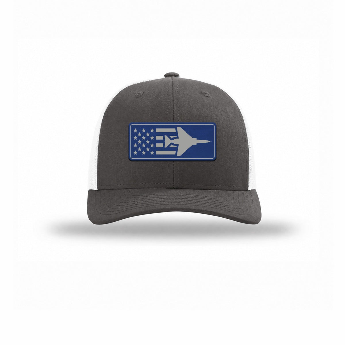 F-4 Aircraft Flag — CHARCOAL/WHITE