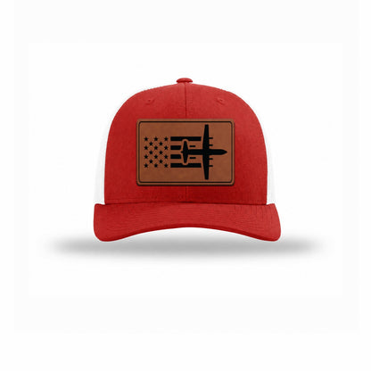 C-130 Aircraft Flag — RED/WHITE