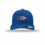 F-15 Aircraft Flag — ROYAL/WHITE