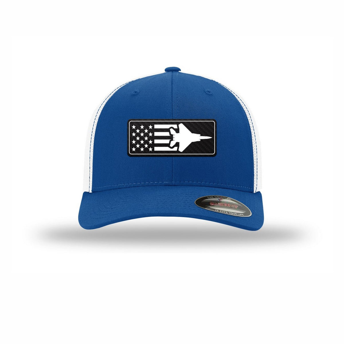 F-15 Aircraft Flag — ROYAL/WHITE