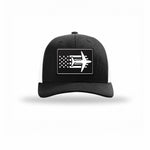C-17 Aircraft Flag — BLACK/WHITE